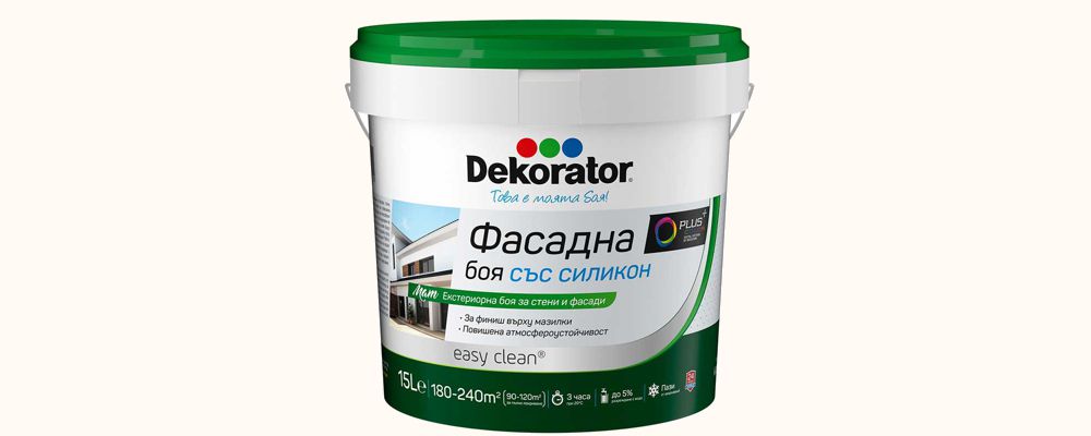 Фасадна боя със силикон